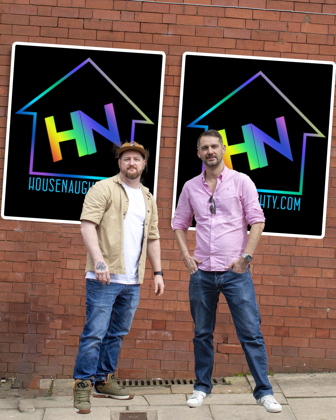 Co-Founders, Joe G and Rob T of HouseNaughty.com